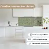 Subtiel - Geometrisch - Goud - Groen keuken achterwand 2 middel 871 -sfeer4_FR