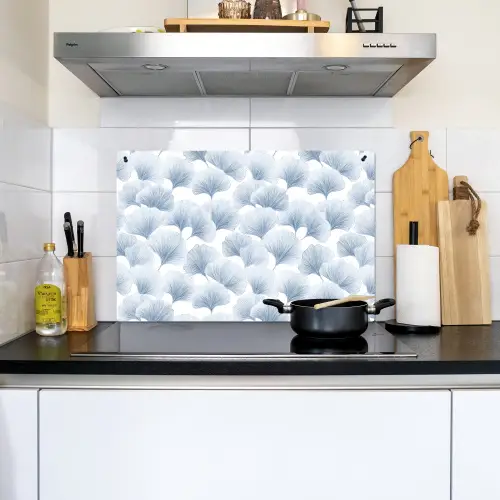Waaier - Modern - Blauw Inductie beschemer met haakjes klein 777 -sfeer2