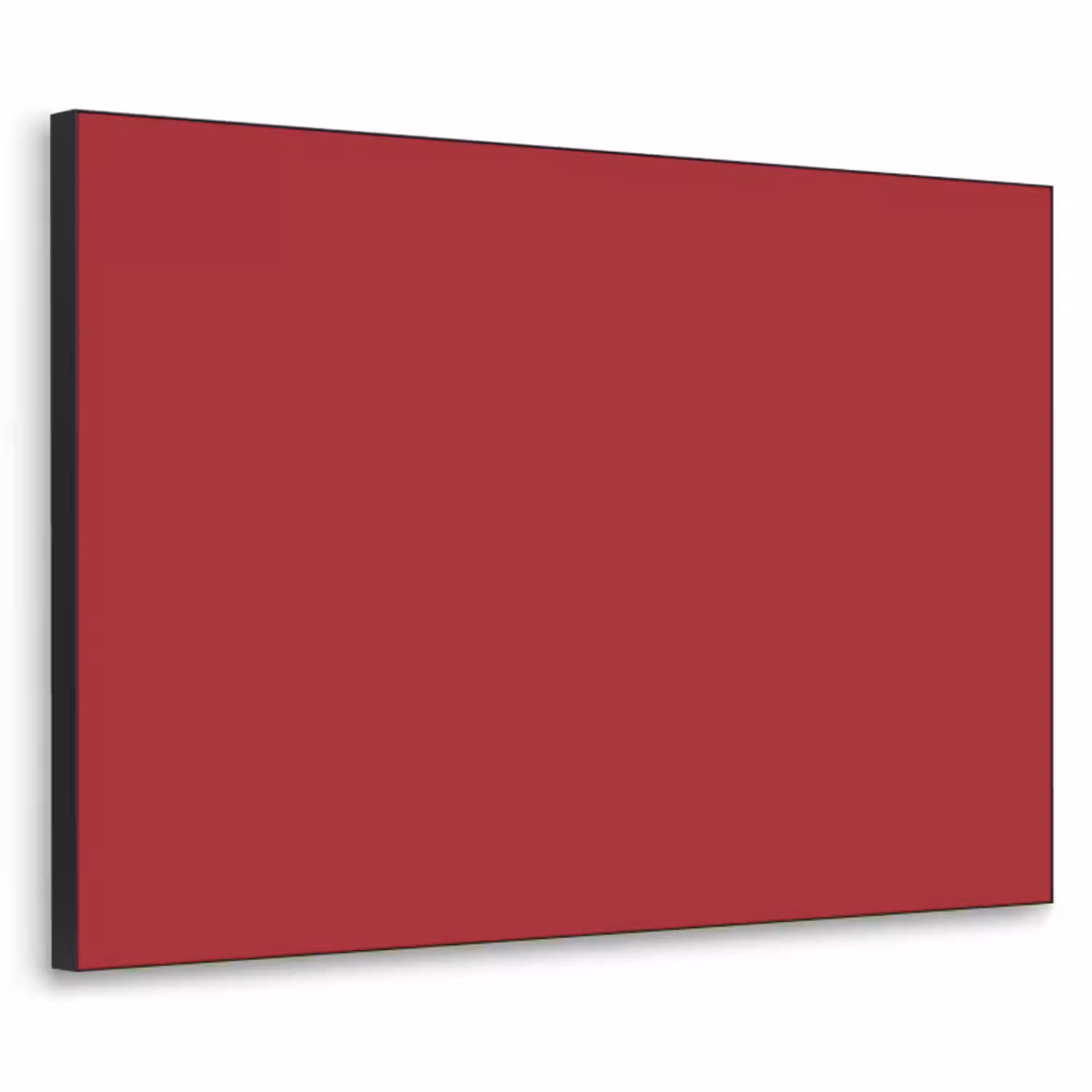 Burgundy - Wine - Rood Textielframe zwart klein 947 -3d