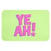Groen - Neon - Quote Badmat klein -3d
