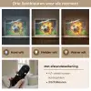 Voetbal - Goal - Doelnet - Vuur Light Box met batterij (Wandlamp kind) middel -USP_lichtkleurNL