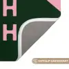Tekst - Grafisch - Groen - Schaduw Badmat klein -USP_AntislipNL