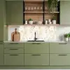 Goudspatten - Wit - Marmer keuken achterwand 2 middel 871 -sfeer3