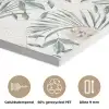 Bohemian - Bladeren - Bloemen - Tropisch PET vilt middel -closeup_NL