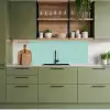 Blauw - Mandala - Design keuken achterwand 2 middel 871 -sfeer3