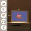Slow down you're doing fine - Ster - Blauw Light Box met kabel (Tafellamp) klein -USP_websiteoverzichtNL