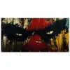 Graffiti - Ogen - Abstract Balkonbeschermer Duitsland klein -zz_3d