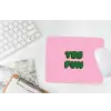 Yes fun - Groen - Roze muismat rubber klein -witbureau