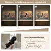 Adelaar - Wolken - Zon Light Box met batterij (Wandlamp) middel -USP_dimbaarNL