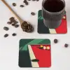 Biljarttafel - Ballen - Rood - Schaduw onderzetter kurk middel -sfeer2