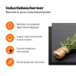 Kruidentuil Elegantie Inductie beschermer vinyl 3mm klein -zzzzzzz-td-ups