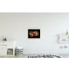 Groente - Peper - Knoflook - Graffiti - Verf - Kleurrijk textielposter latten blank klein -kinderkamer