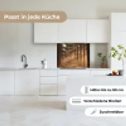 Bos - Mist - Zonlicht keuken achterwand 2 middel -sfeer4_DE