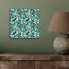 Bladeren - Tropisch - Jungle aluminium wit klein -sfeer2