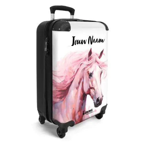 Pastel Prins NBS - Handbagage koffer - Kinderen Unisex middel -productfoto_3d