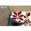Abstract - Bladeren - Burgundy Placemat vinyl groot 368 -closeup