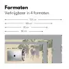 Specht - Bloemen - Paars Muismat XXL klein -sfeer5