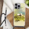 Schaap - Weide - Groen Hoesje iPhone 16 Pro Max met koord klein -sfeer4