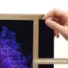 Koraal - Vis - Oranje - Zee Light Box met batterij (Wandlamp) middel -USP_websiteprintNL