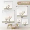 Varkentje - Big - Dieren - Roze - Jongens - Meisjes - Kinderen Wandkleed katoen klein -tsfeer8_DE