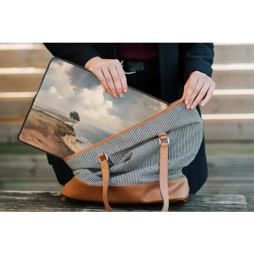 Klif - Zee - Boom laptophoes neopreen klein -tas