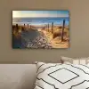 Strand - Zee - Nederland - Duinen - Zon canvas 2cm klein -sfeer3