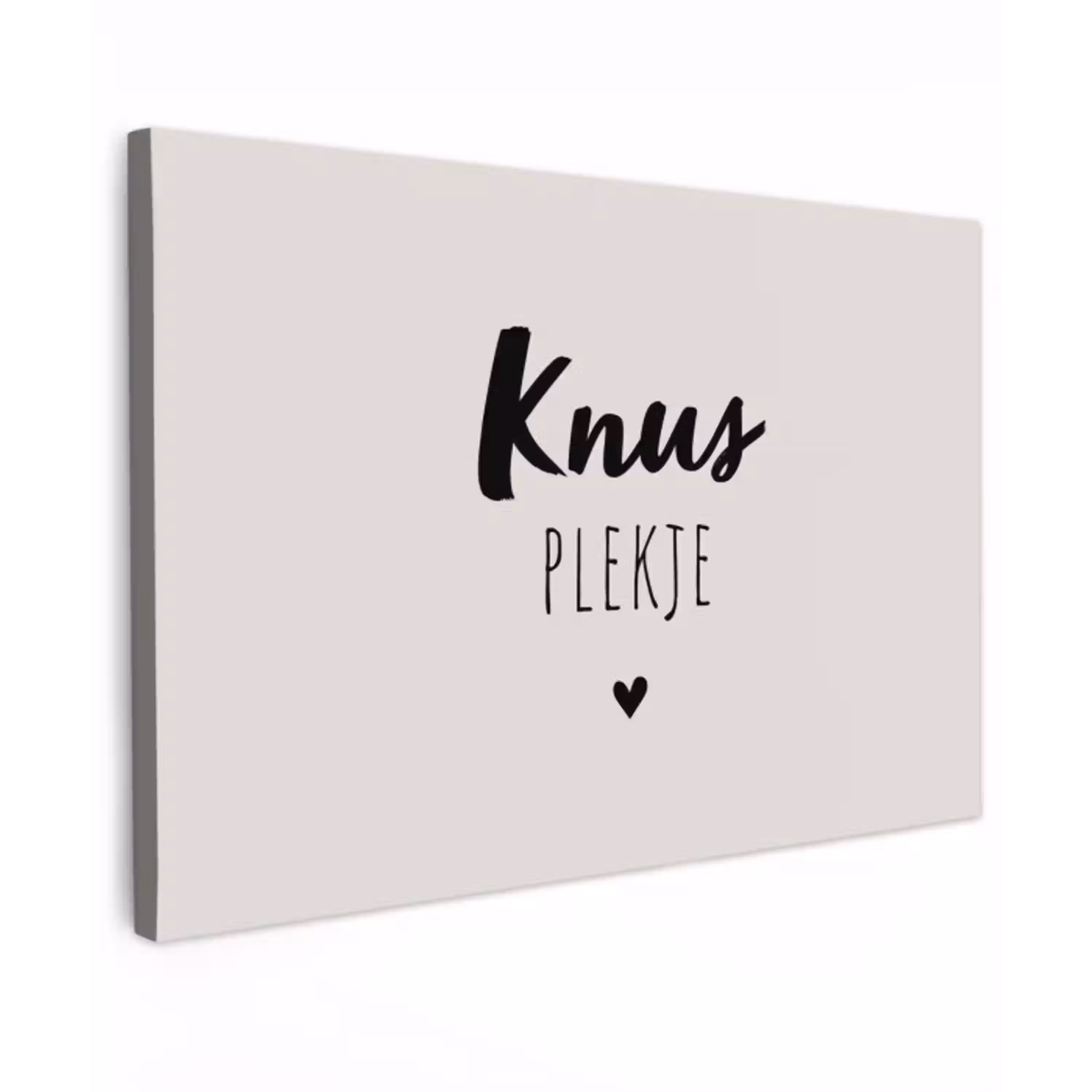 Knus plekje - Quotes - Tekst - Thuis Tuinposter op houten frame 2 cm dik klein -3d