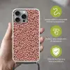 Luipaard - Patroon - Roze Hoesje iPhone 16 Pro Max met koord klein 804 -sfeer2_NL