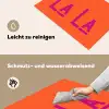 Oh la la - Oranje - Roze - Scheeflettertype Inductie beschemer met haakjes klein -ky-schoon-de