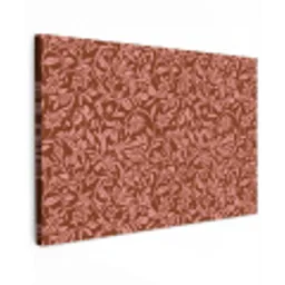 Bloemen - Print - Roze Tuinposter op houten frame 2 cm dik klein 845 -3d