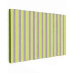 Strepen - Patroon - Groen canvas 2cm klein 34 -z3d