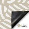 Abstract - Modern - Beige Deurmat klein 898 -antislip_NL