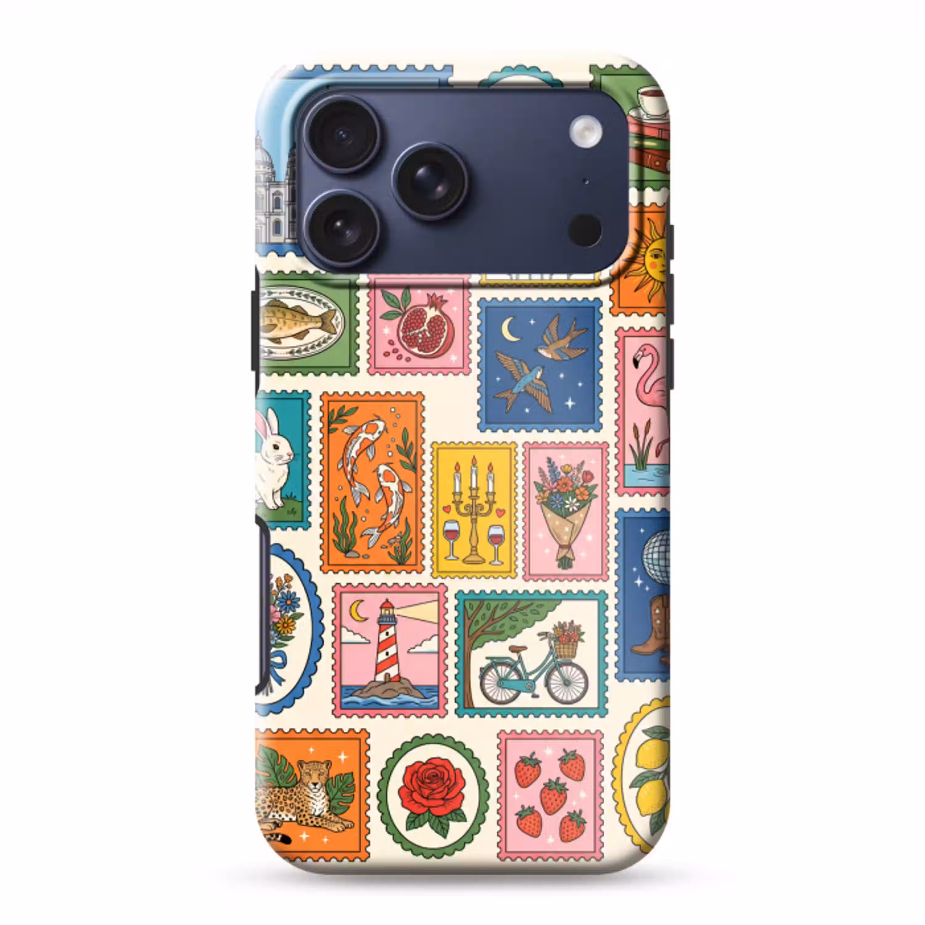 Gebouw - Koepel - Architectuur - Klassiek - Grijs Toughcase MagSafe Apple iPhone 17 Pro Max klein -3d