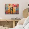 Street art - Liefde - Graffiti - Kunst - Banksy PET vilt klein -sfeer3
