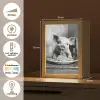Varken - Schattig - Spaghetti - Zwart wit - Dier Light Box met kabel (Tafellamp) klein -USP_NL