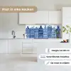 Aquarel - Grachtenpanden - Delfts - Blauw keuken achterwand 2 middel -sfeer4_NL