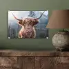 Schotse hooglander - Koe - Dieren - Berg - Natuur plexiglas 5mm klein -sfeer3