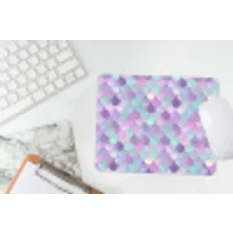 Dromerig - Zeemeermin - Pastel muismat rubber klein 262 -witbureau
