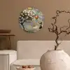Boom - Graffiti - Banksy Style - Balloon Girl Wandcirkel kunststof plaat 5mm dik klein -sfeer1