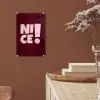 Nice - Uitroepteken - Rood plexiglas 5mm klein -sfeer5