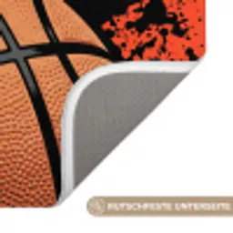 Basketbal - Verf - Sport - Oranje Badmat klein -USP_AntislipDE