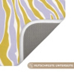 Zebra - Modern - Meerkleurig WCmat klein 1009 -USP_AntislipDE