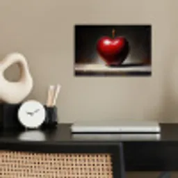 Apple - Hart - Rood poster papier klein -sfeer1