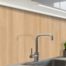 Naturel - Hout - Plank - Patronen keuken achterwand 2 middel 865 -zzzz3d_schuin
