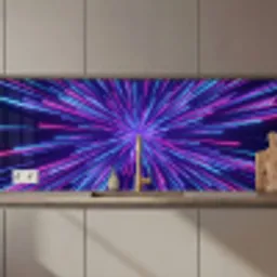 Dynamisch - Ruimte - Kleurrijk keuken achterwand 2 middel zz_3dshopping