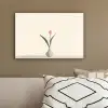 Tulp - Vaas - Beige canvas 2cm klein -sfeer3