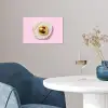 Ei - Disco - Ontbijt - Glitter poster papier klein -sfeer3