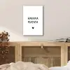 Hakuna matata - Quotes - Spreuken aluminium wit klein -sfeer3