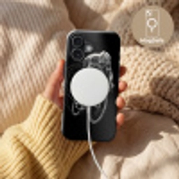 Lijntekening - Wit - Wielrennen - Snelheid Toughcase MagSafe Apple iPhone 17 klein -USP_MagsafeV