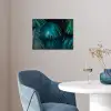 Inductie beschermer - Inductie afdekplaat - Tropical - Jungle - Bladeren - Groen poster papier klein -sfeer3